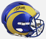 Davante Adams Autographed Los Angeles Rams Full Size Speed Helmet Fanatics
