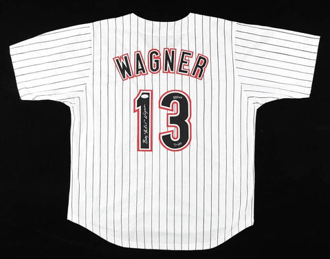 Billy "The Kid" Wagner Signed Astros Jersey Inscribed "422 Saves & 7x AS" (JSA)