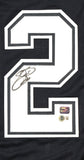 Emmitt Smith Autographed Blue Pro Style Jersey - Beckett W Hologram *Black
