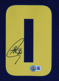 Warriors Stephen Curry Signed Navy Blue Nike 2024 City Swingman Jersey BAS