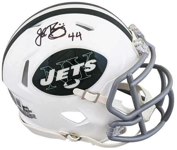 Jets John Riggins Authentic Signed 65-77 TB Speed Mini Helmet BAS Witnessed