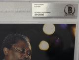 B.B. King Autographed 8x10 Photograph BB Blues Legend Beckett BAS Slab 35452