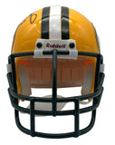 Brett Favre HOF Autographed/Signed Mini Football Helmet Packers UDA 205881