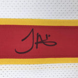 Autographed/Signed TYREEK HILL Kansas City White Jersey JSA COA Auto