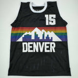 Autographed/Signed Nikola Jokic Denver Black Rainbow Basketball Jersey JSA COA