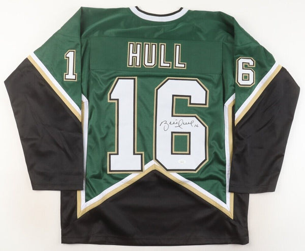 Brett Hull Signed Dallas Stars Jersey (JSA COA) 741 Goals/1999 Stanley Cup Champ