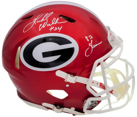 HERSCHEL WALKER AUTOGRAPHED GEORGIA FLASH FULL SIZE AUTH HELMET HEISMAN BECKETT