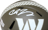 Chase Young Signed Washington Commnaders salute Mini Helmet FAN 40322