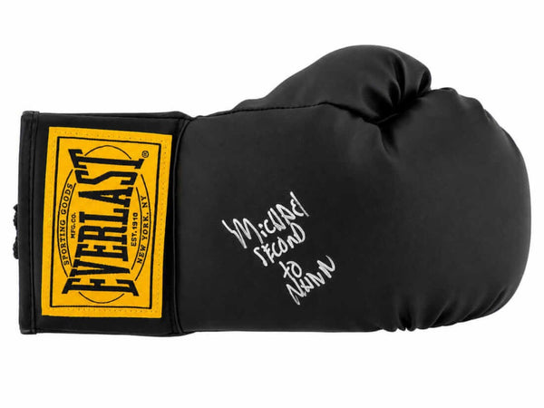 Michael Nunn Signed Everlast Black Full Size Boxing Glove w/Second To - (SS COA)