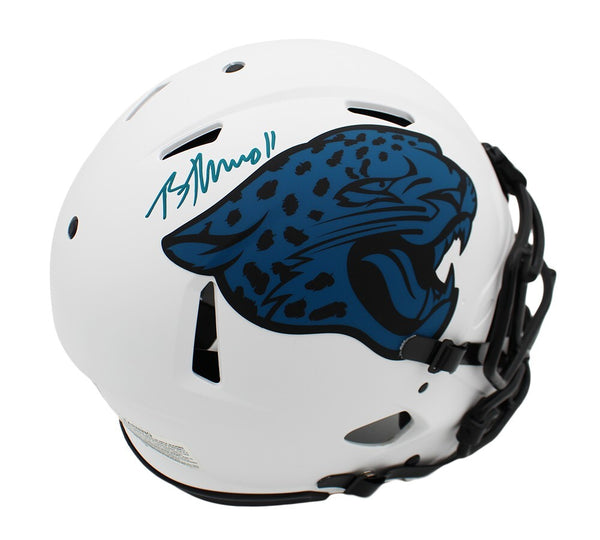 Brian Thomas Jr Signed Jacksonville Jaguars Speed Authentic Lunar NFL Helmet
