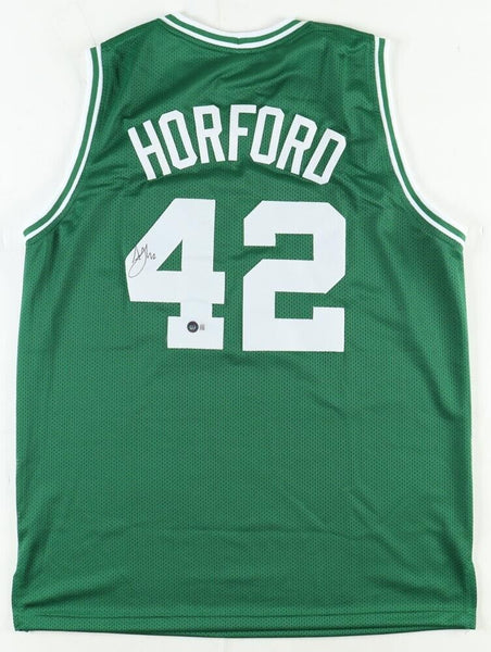Al Horford Signed Boston Celtics Green Jersey (Beckett) 5xNBA All Star Forward