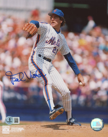 Mets Frank Viola Authentic Signed 8x10 Vertical Photo BAS #BV03229