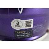 Ed Reed Autographed Baltimore Ravens Flash Mini Helmet Beckett Witness 49261