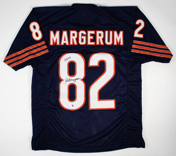 Ken Margerum Signed Chicago Bears Jersey Inscribed "S.B. XX" (Beckett) WR
