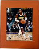 Paul Millsap Autographed 8x10 Matted Photo -- Denver Nuggets | JSA COA