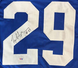 Joseph Addai Signed Indianapolis Colts Jersey (PSA) Super Bowl XLI Champion R.B.
