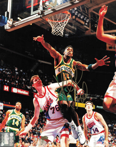 Kendall Gill Autographed Signed 8x10 Photo Seattle Supersonics SKU #244842