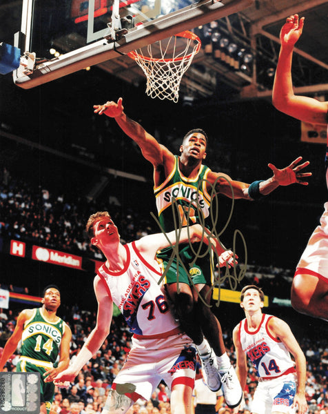 Kendall Gill Autographed Signed 8x10 Photo Seattle Supersonics SKU #244842
