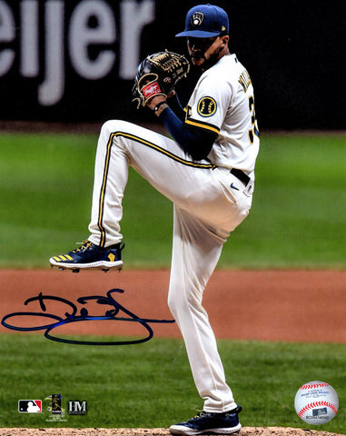 Brewers DEVIN WILLIAMS Signed 8x10 Photo #4 AUTO - 2020 NL Rookie of the Year