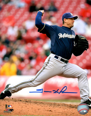 Brewers TREVER HOFFMAN Signed 8x10 AUTO Photo #2 AUTO ~ HOF '18 ~ 601 Saves