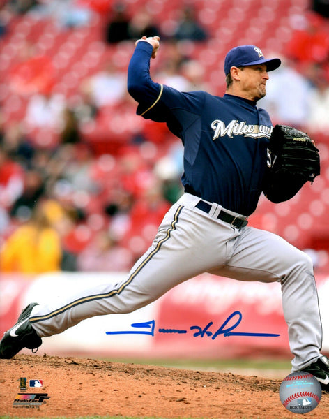 Brewers TREVER HOFFMAN Signed 8x10 AUTO Photo #2 AUTO ~ HOF '18 ~ 601 Saves