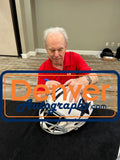 Roger Staubach Autographed Dallas Cowboys Authentic TB Helmet Beckett WIT 52771