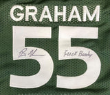 Brandon Graham Milton Williams Philadelphia Signed Jersey F Brady Mahomes BAS