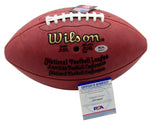Lawrence Taylor HOF Signed/Inscribed Wilson NFL Football Giants PSA/DNA 188953