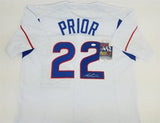 Mark Prior Signed Chicago Cubs Jersey (JSA COA) Current Dodgers Pitching Coach