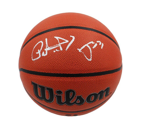 Patrick Ewing Signed New York Knicks Wilson Indoor/Outdoor NBA Basketball