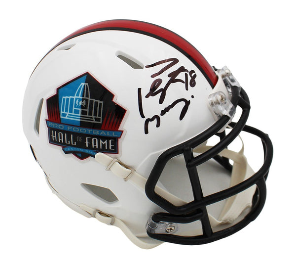 Peyton Manning Signed Hall of Fame Speed NFL Mini Helmet