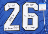 Martin St. Louis Signed Tampa Bay Lightning Jersey (PSA COA) 5 Inscriptions