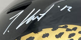 Travis Hunter Signed Jacksonville Jaguars Full Size Speed Replica Helmet BAS