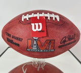 Cooper Kupp Autographed Super Bowl LVI "Duke" Football w/Display - Fanatics COA