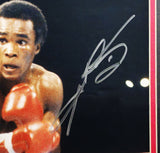 SUGAR RAY LEONARD & HITMAN HEARNS AUTOGRAPHED FRAMED 16X20 PHOTO BECKETT 223767