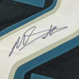 Framed Autographed/Signed Miles Sanders 33x42 Philadelphia Black Jersey JSA COA