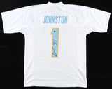 Quentin Johnston Signed San Diego Chargers Jersey (Beckett) 2023 1st Rnd Pick WR