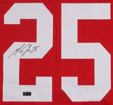 Melvin Gordon Signed Wisconsin Badger Jersey (Radtke COA) Running Back / Broncos