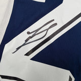 Autographed/Signed Javier Zanetti Argentina Blue #22 Jersey Beckett BAS COA