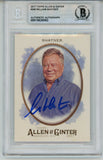 William Shatner Signed 2017 Topps Allen & Ginter #246 Card Slab Beckett 57118