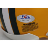 Paul Hornung Signed Green Bay Packers VSR4 Mini Helmet HOF PSA 46036
