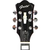 Michael J. Fox Autographed Back to The Future Grote Guitar Beckett Witness 57895