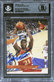 Hawks Dominique Wilkins Authentic Signed 1993 Ultra #7 Card BAS Slabbed 2