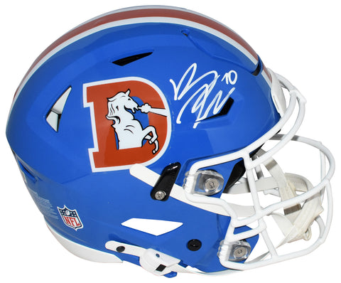 BO NIX AUTOGRAPHED DENVER BRONCOS THROWBACK AUTHENTIC SPEEDFLEX HELMET BECKETT