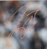 Joe Burrow Signed Framed 16x20 Cincinnati Bengals White Jersey Photo Fanatics