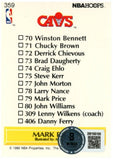 Mark Price Autographed/Signed 1990-1991 Hoops #359 Trading Card Beckett 52540