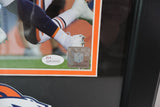Courtland Sutton Autographed Denver Broncos 8x10 Photo DLX Frame JSA Hologram