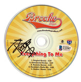 Brooke Hogan Signed Everything To Me CD Disc With Cover Beckett Authenticated