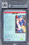 Jets Shane Doan Signed 1995 Classic Gold #7 Rookie Card Auto 10! BAS Slabbed