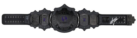 The Undertaker Autographed Replica WWE Sig. Series Championship Belt Fanatics
